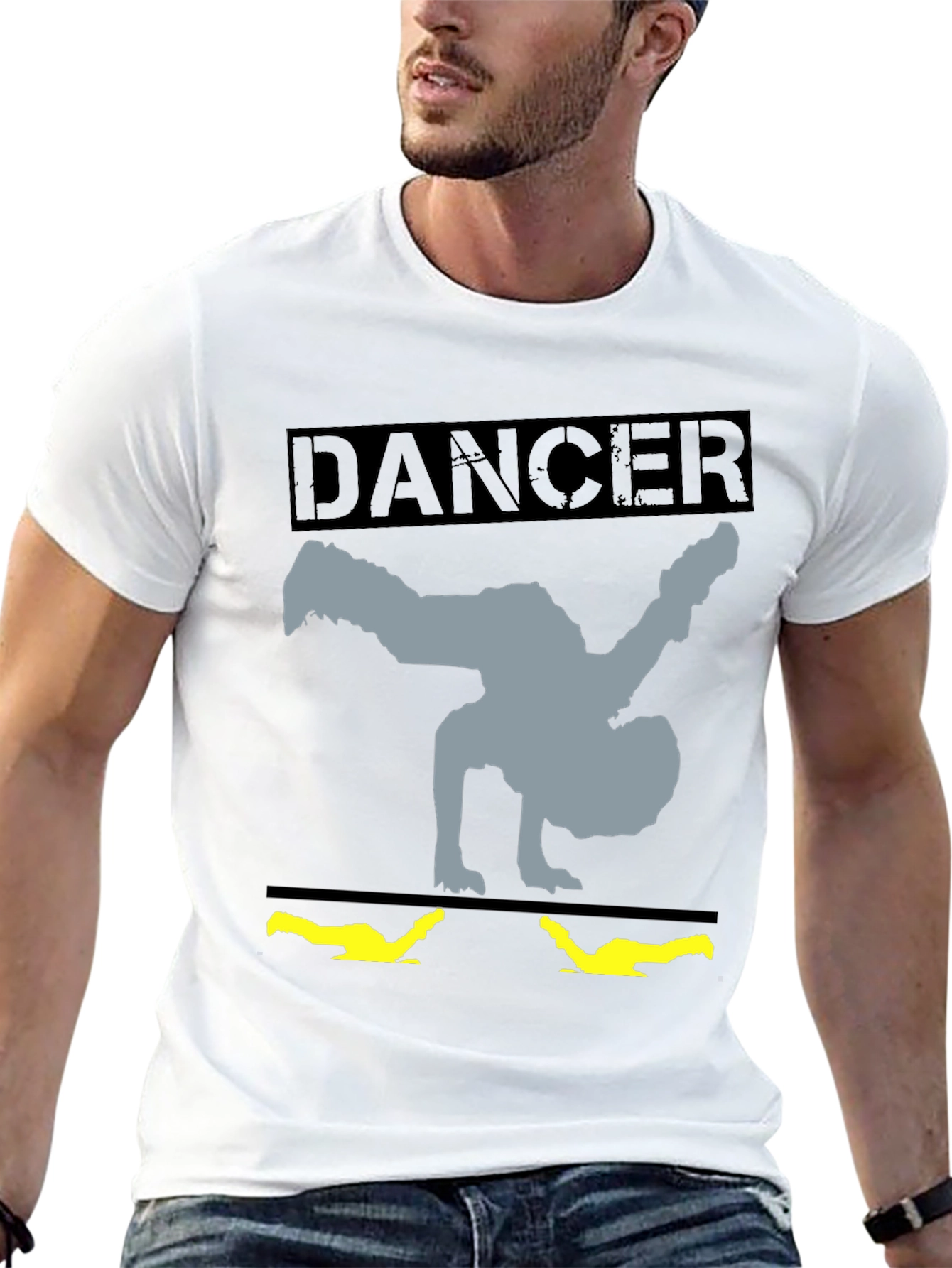 Dancer Graphic Tee - Breakdance Style