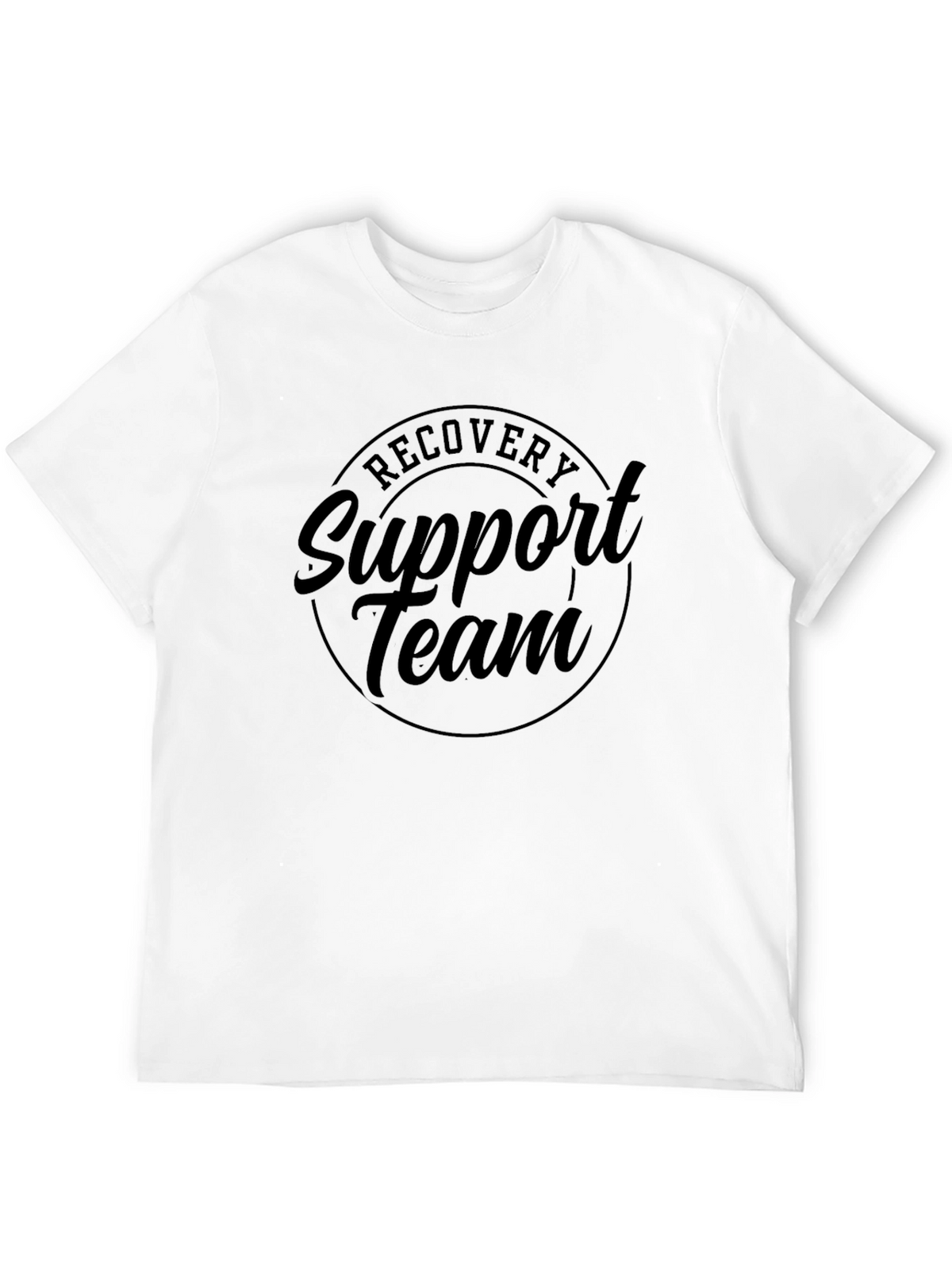 Recovery Support Team Black T-Shirt