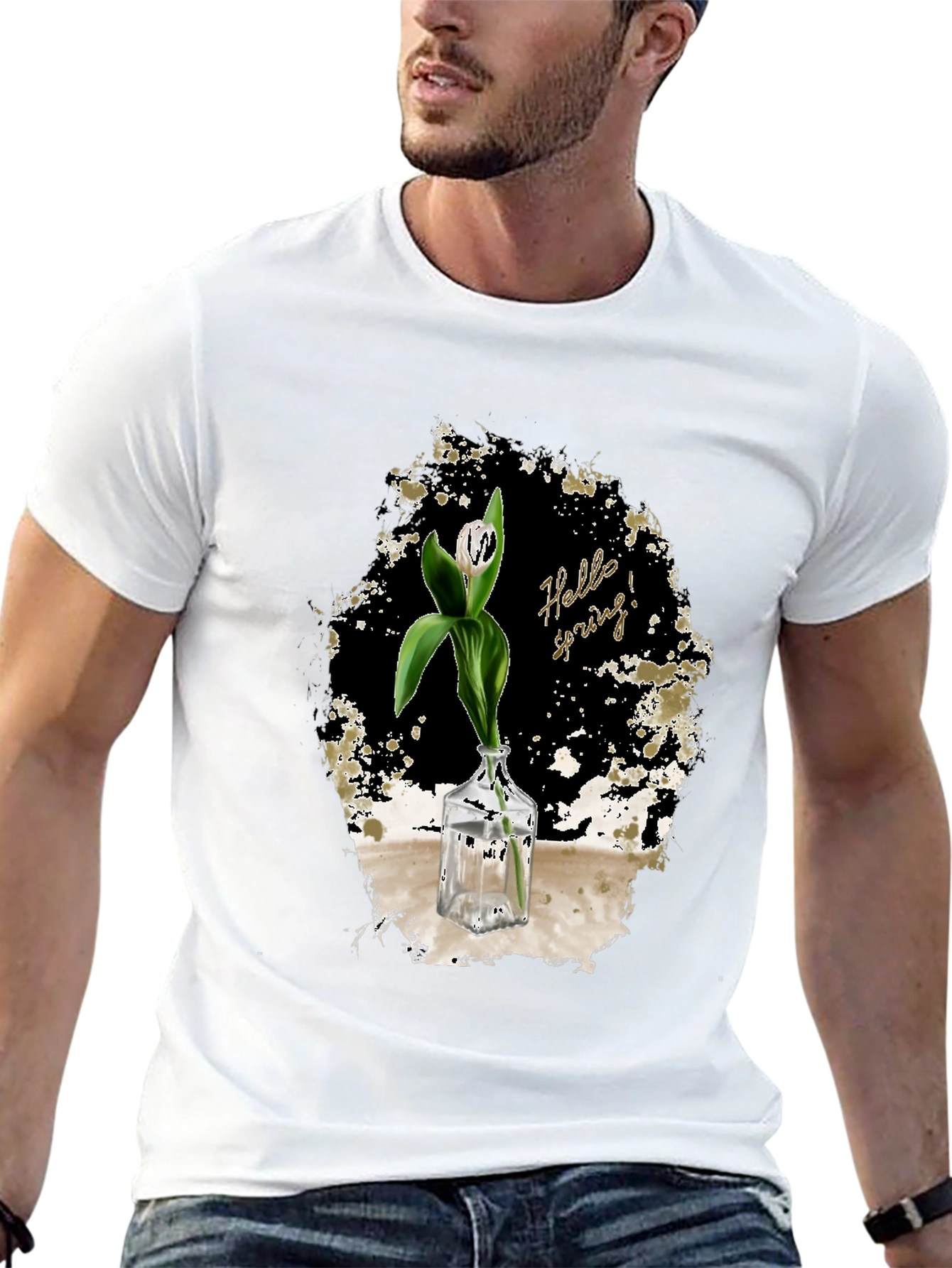Hello Spring Floral T-Shirt