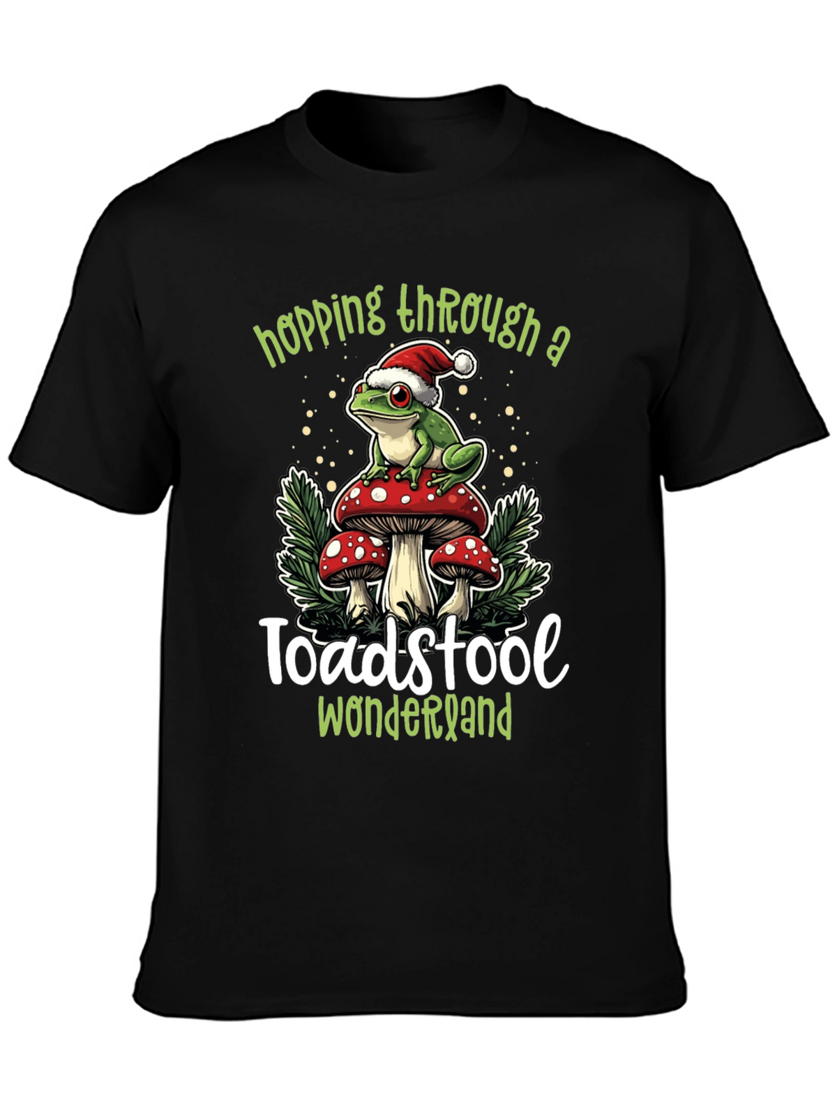 Hopping Toadstool Wonderland T-Shirt