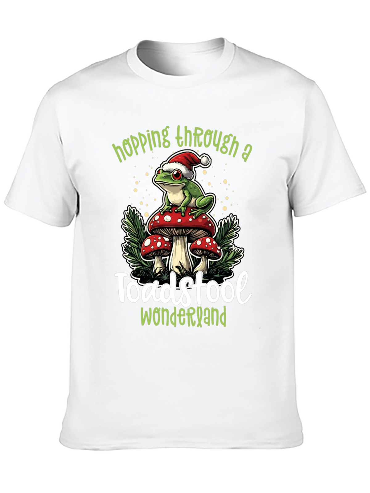 Hopping Toadstool Wonderland T-Shirt