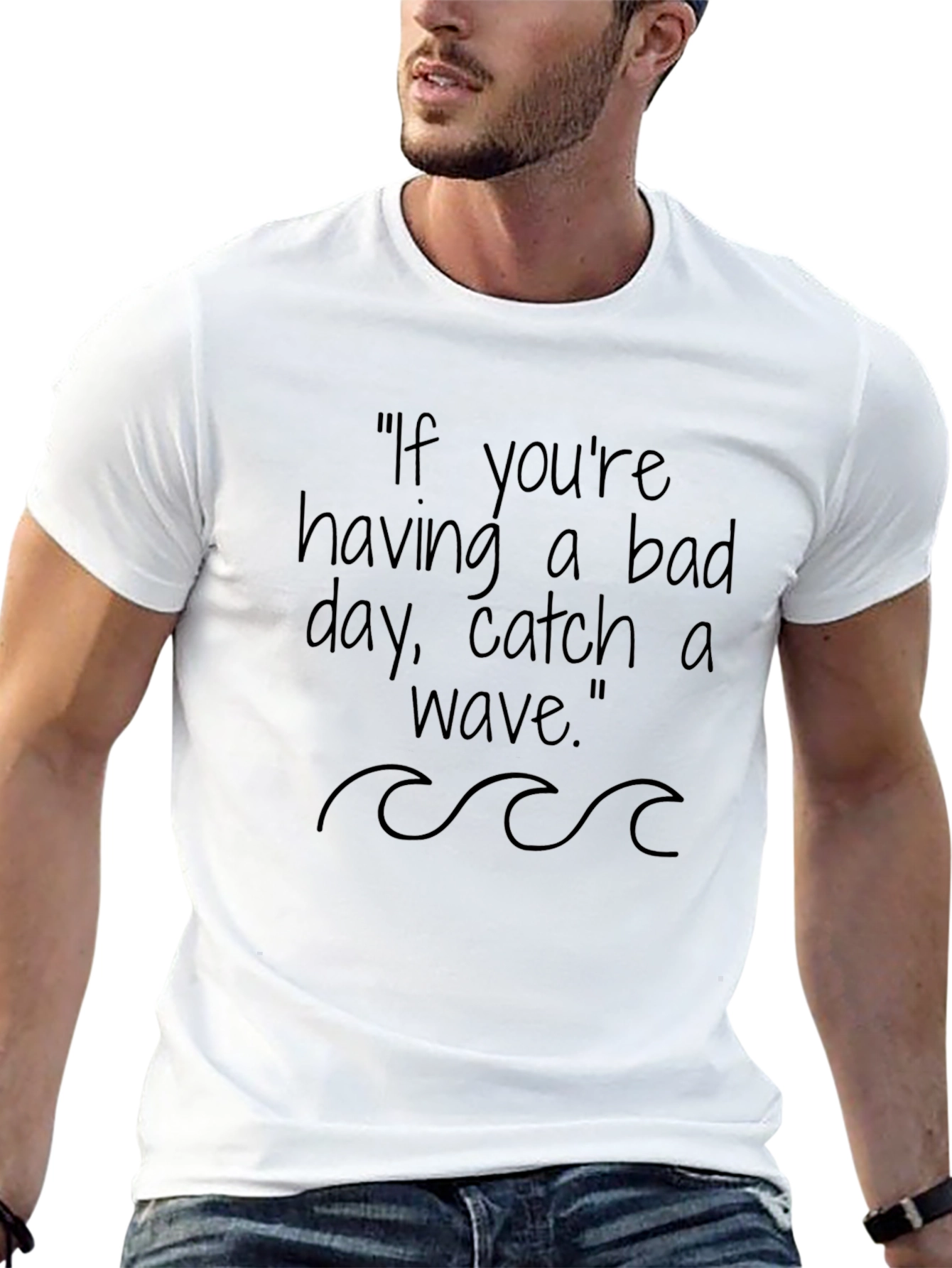 Catch a Wave T-Shirt - Relaxed Comfort Fit