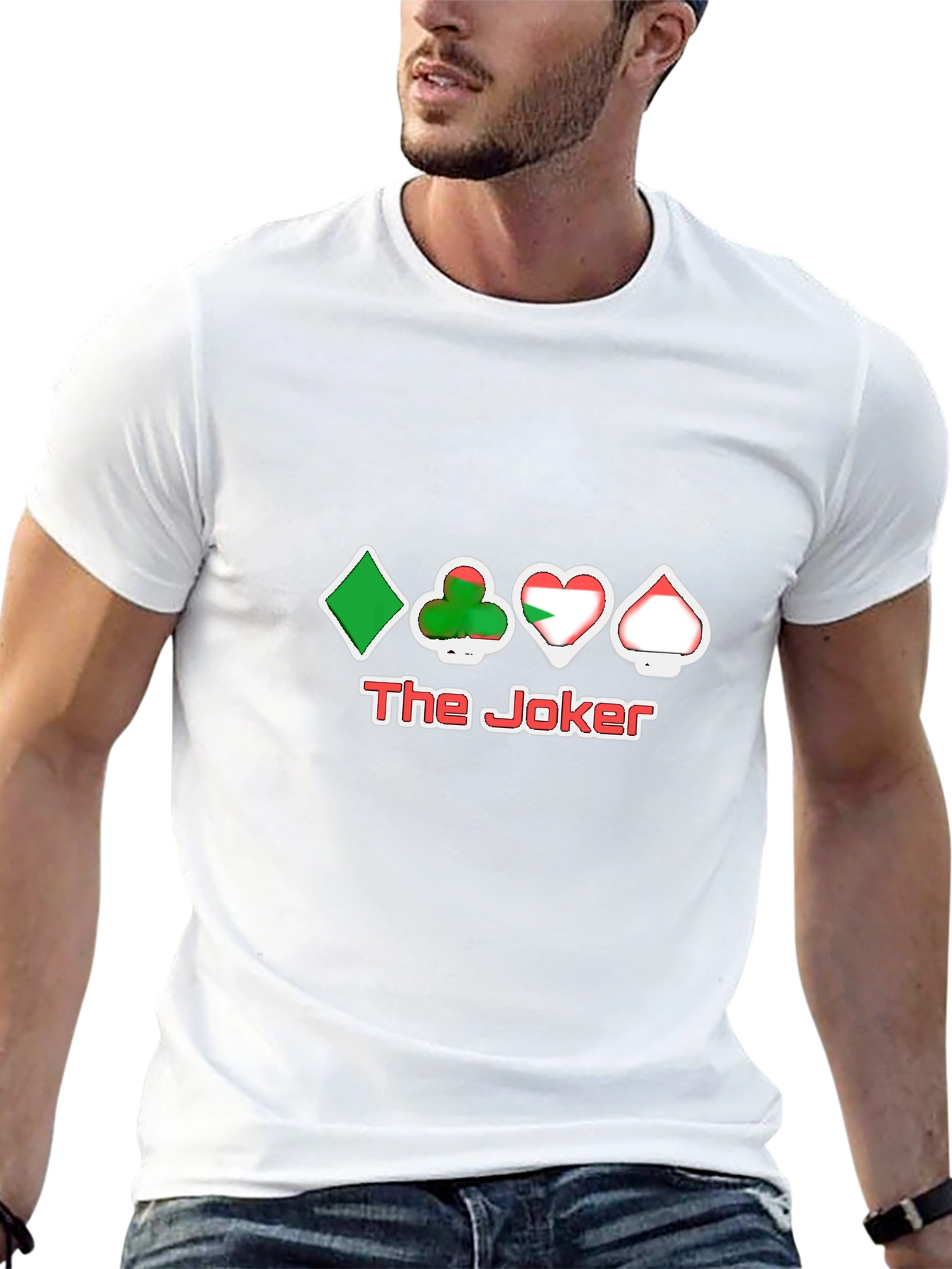 The Joker T-Shirt: Card Suit Graphic Tee