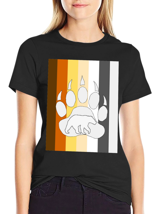 Bear Pride T-Shirt - LGBTQ+ Bear Paw