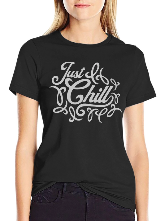 Just Chill Graphic T-Shirt - Relaxed Comfort