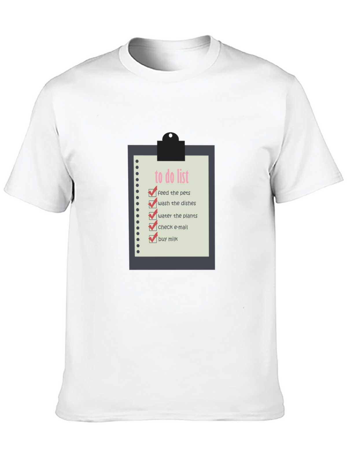 To Do List Graphic Tee