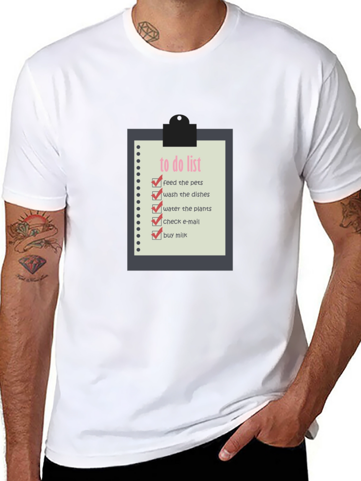 To Do List Graphic Tee