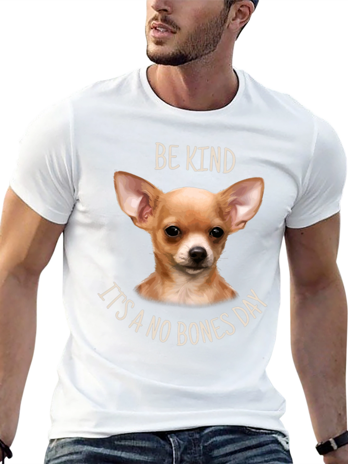 Be Kind Its A No Bones Day Dog T-Shirt