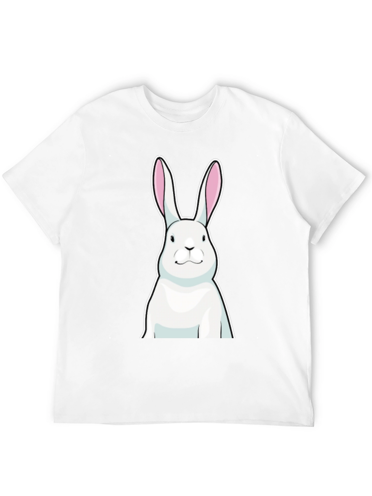Bunny Graphic Tee - Soft Cotton Blend