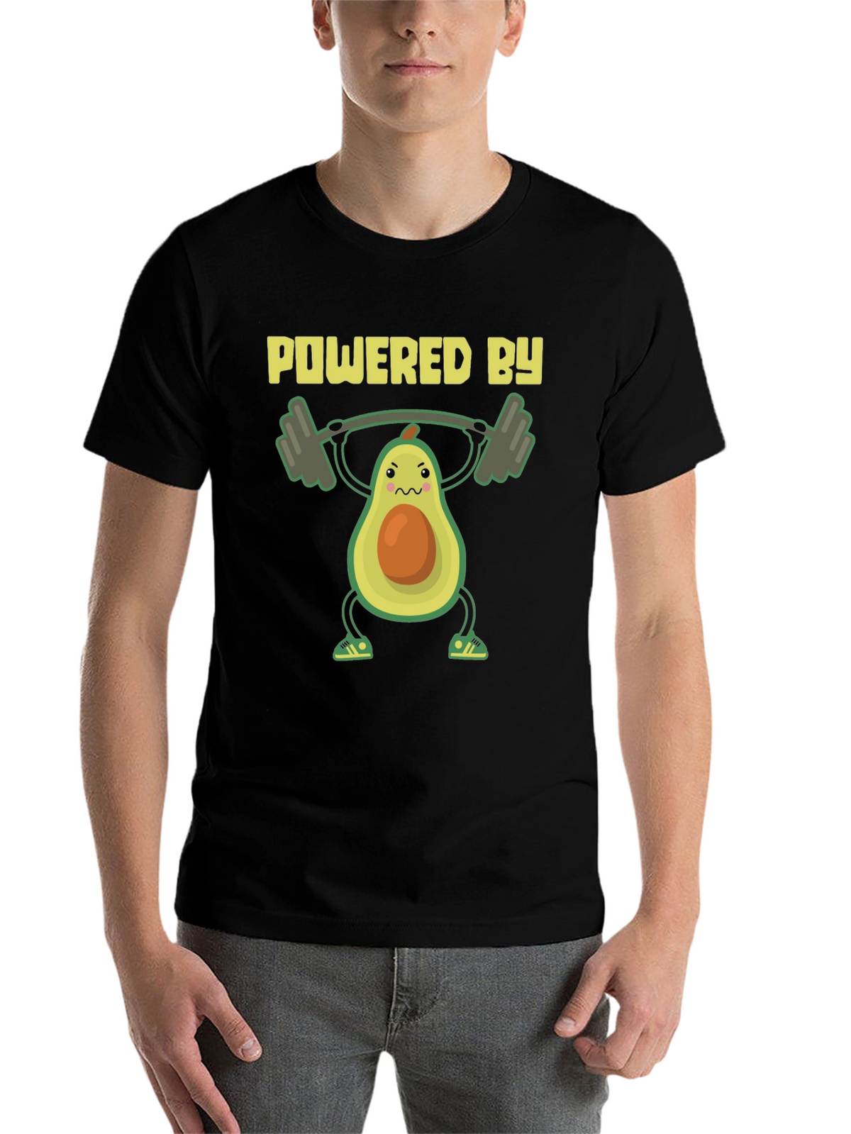 Powered by Avocado Workout T-Shirt
