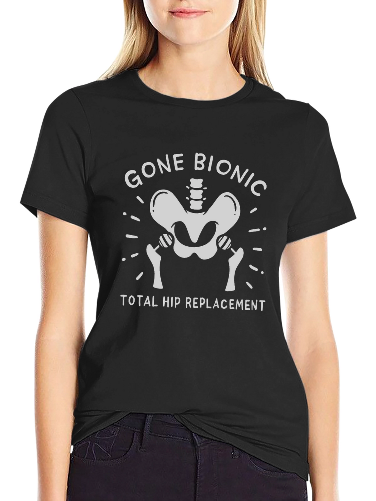Gone Bionic Total Hip Replacement T-Shirt