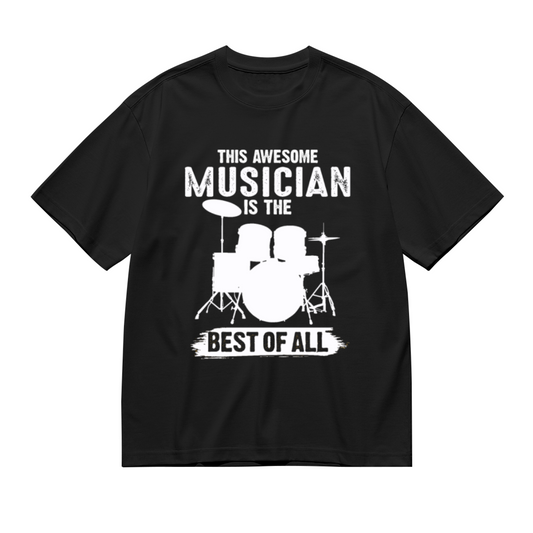Men's Vintage Drum Kit This Awesome Musician Graphic T-Shirt