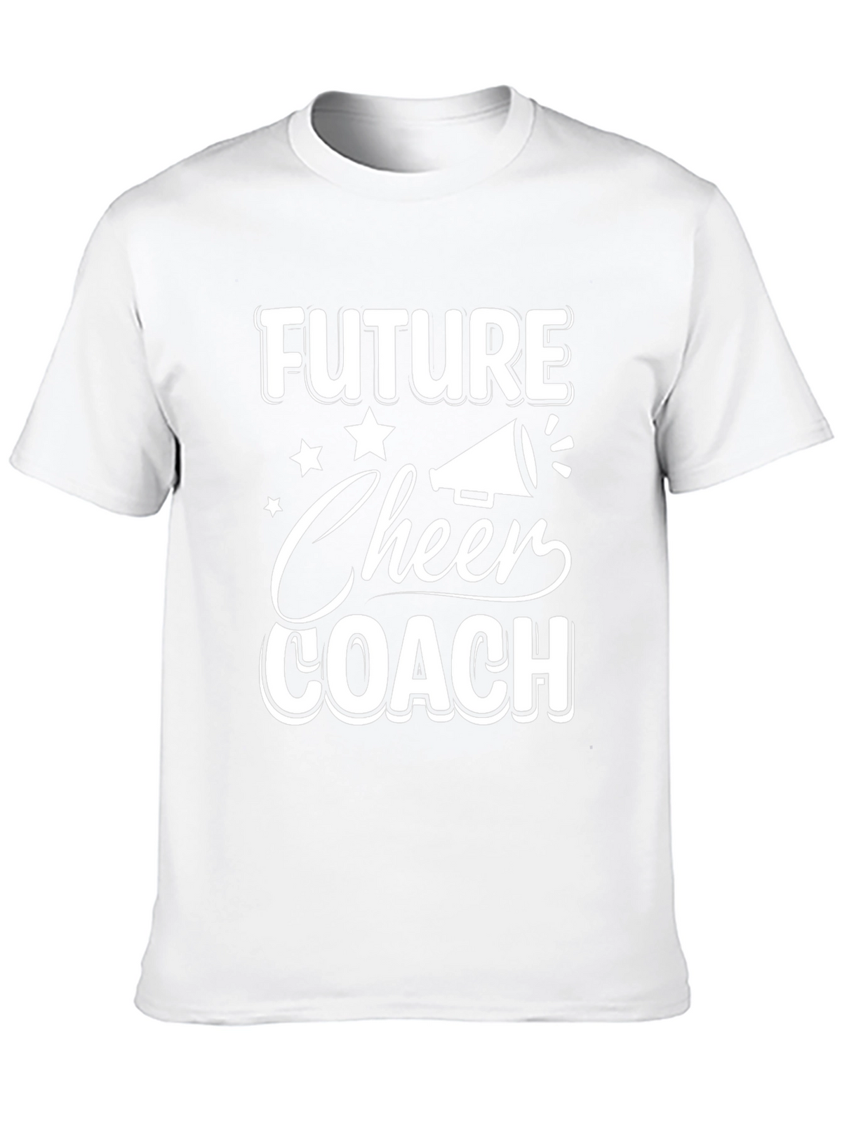Future Cheer Coach T-Shirt - Black Cotton Tee