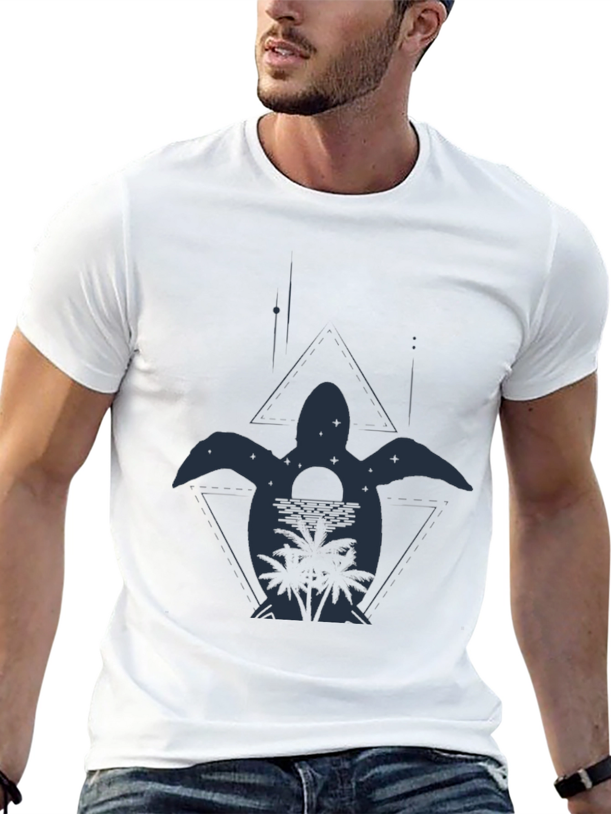Turtle Island Black T-Shirt