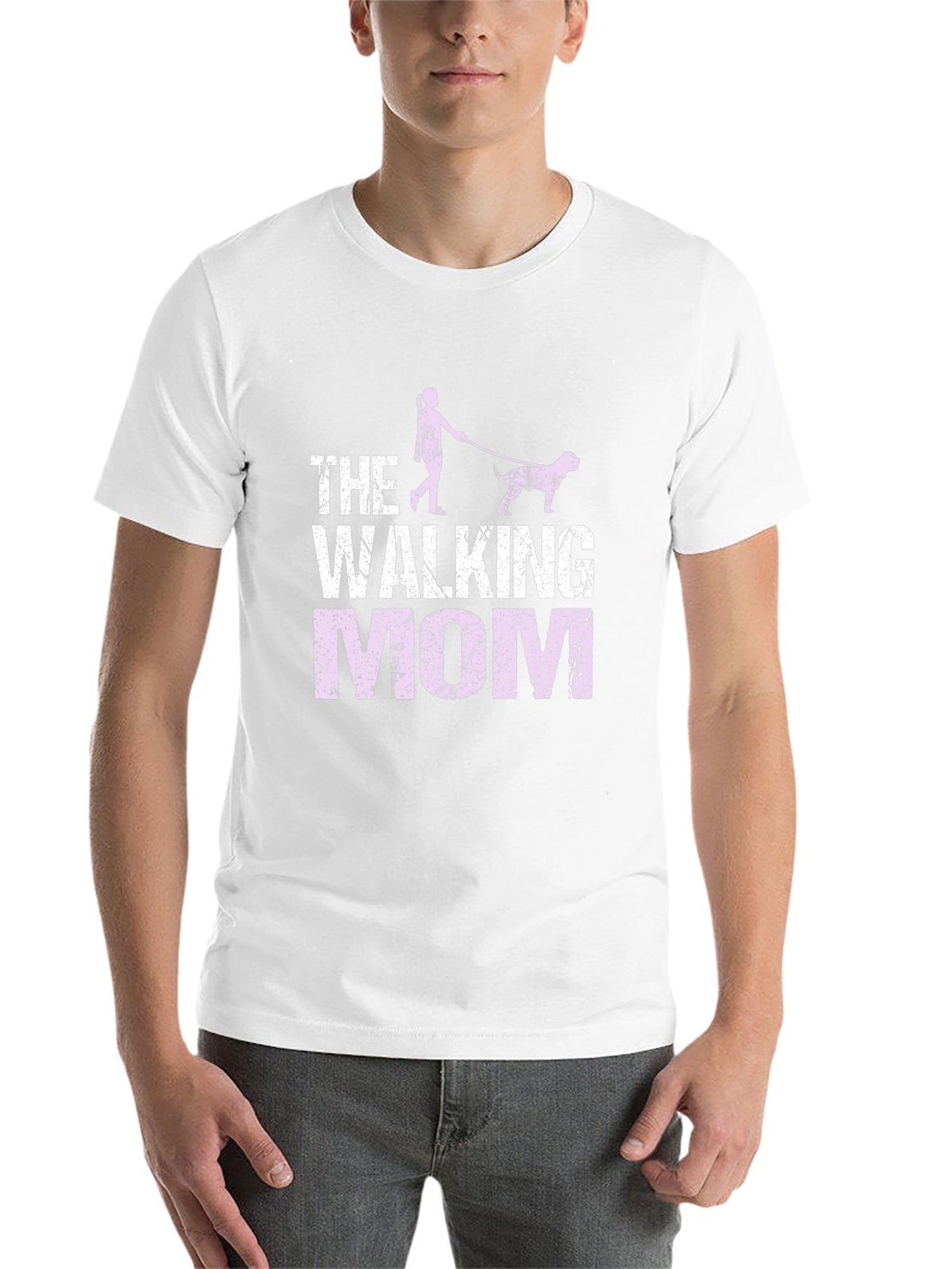 The Walking Mom T-Shirt - Dog Lover Tee