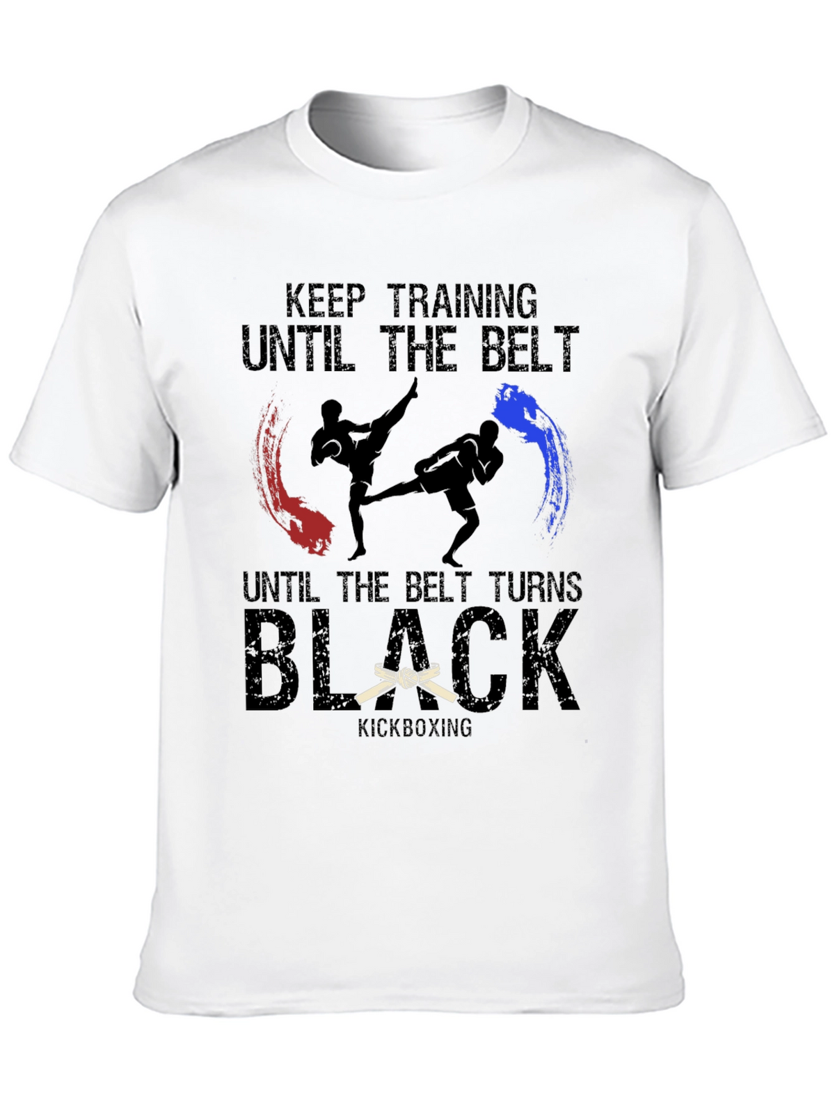 Kickboxing Black Belt Training T-Shirt