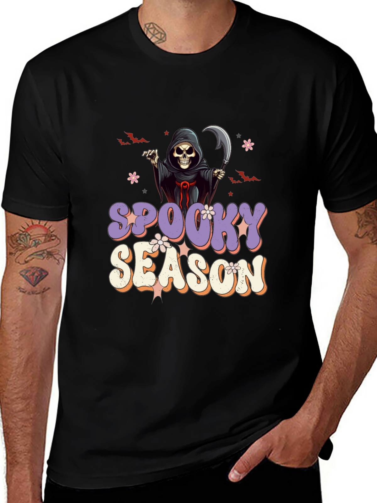 Spooky Season Graphic Tee - Halloween