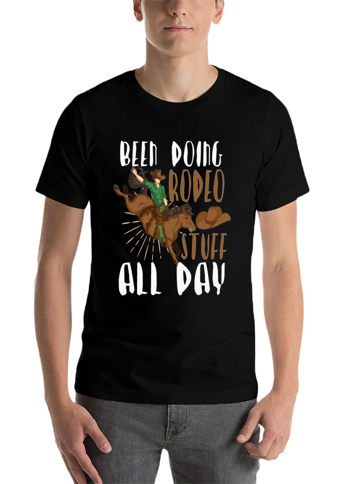 Been Doing Rodeo Stuff All Day T-Shirt
