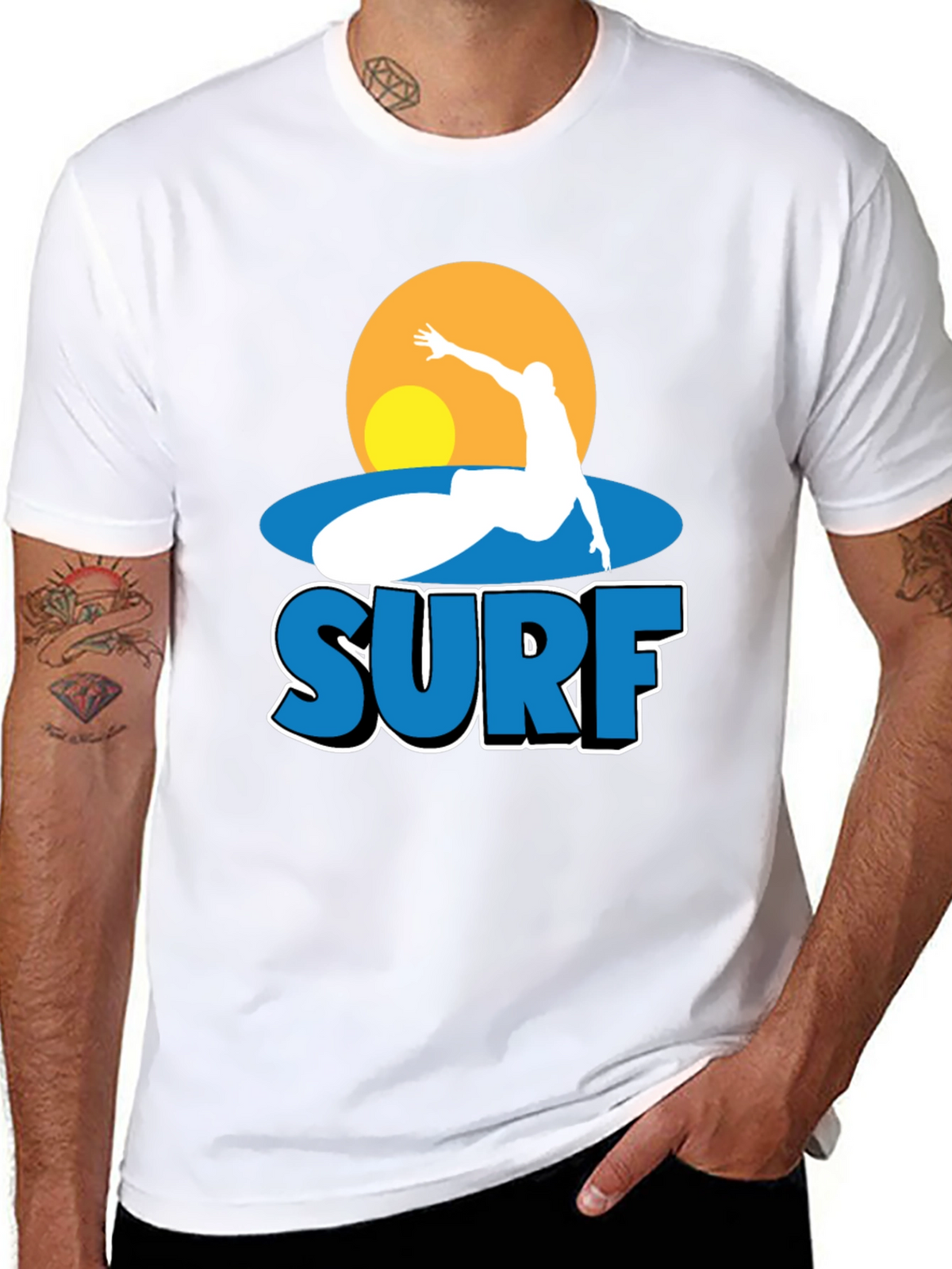 Surf Graphic Tee - Ride the Wave in Style