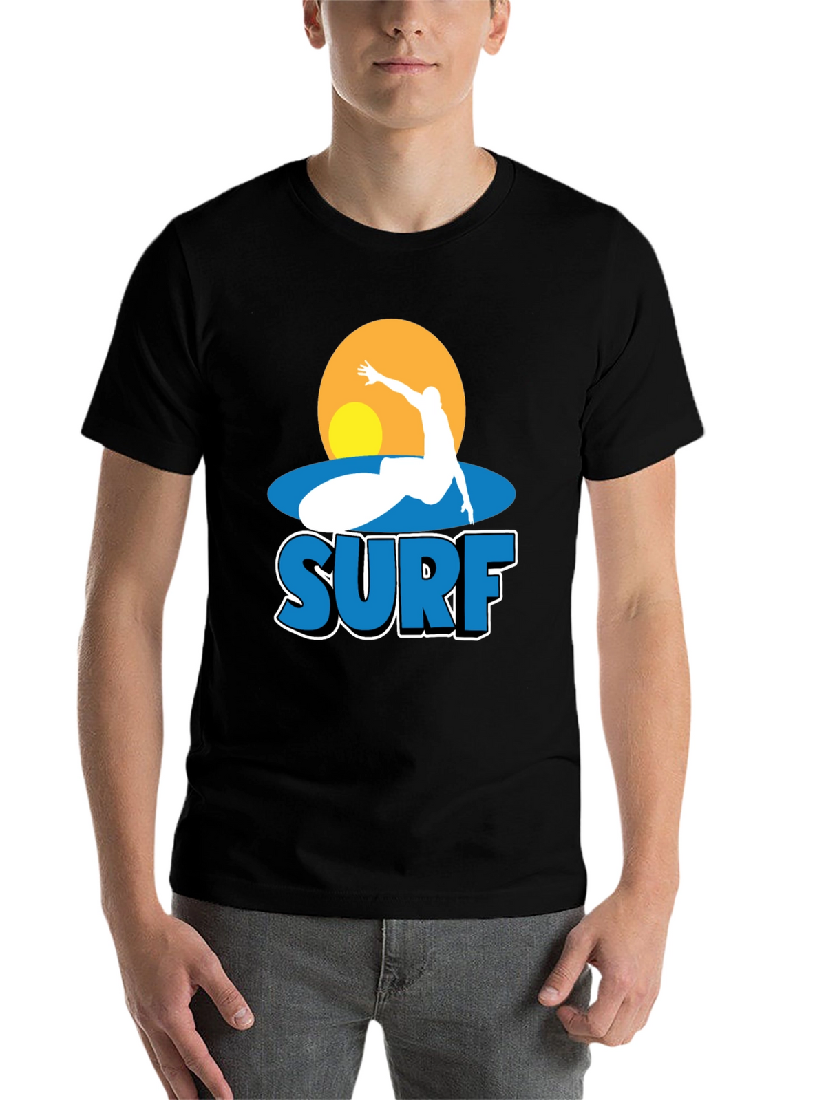 Surf Graphic Tee - Ride the Wave in Style