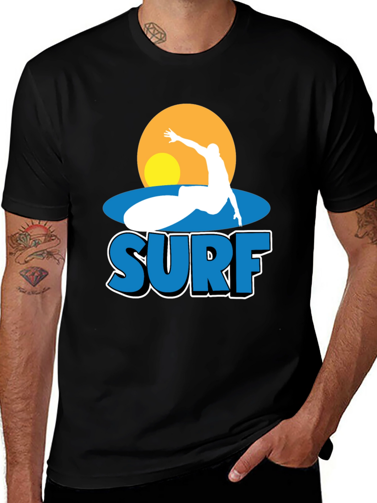 Surf Graphic Tee - Ride the Wave in Style