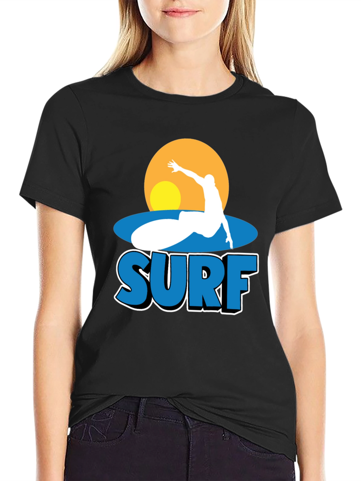 Surf Graphic Tee - Ride the Wave in Style