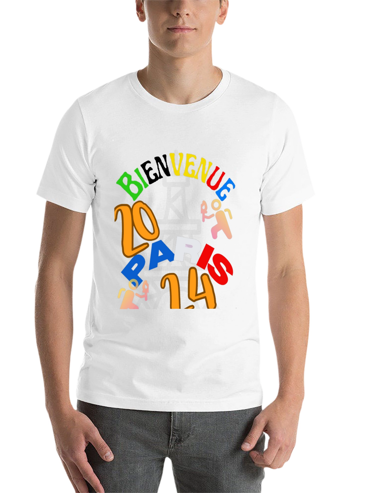 Bienvenue Paris 2014 Graphic T-Shirt