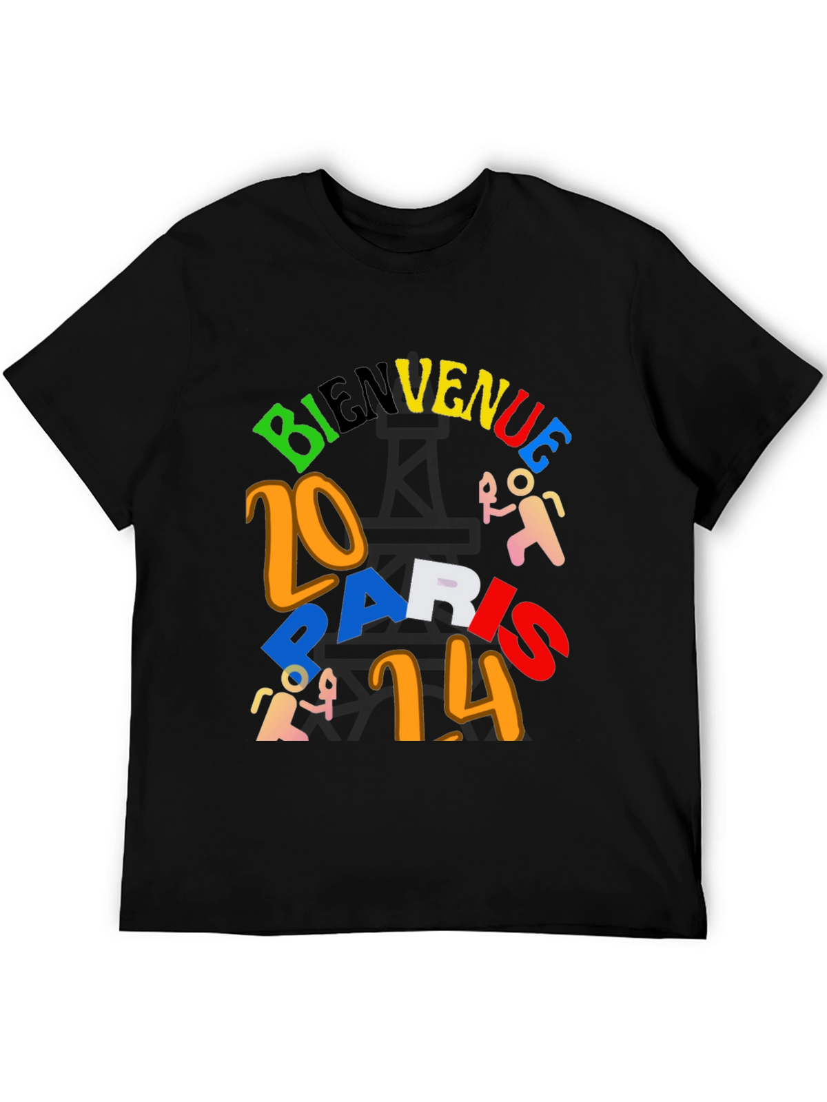 Bienvenue Paris 2014 Graphic T-Shirt