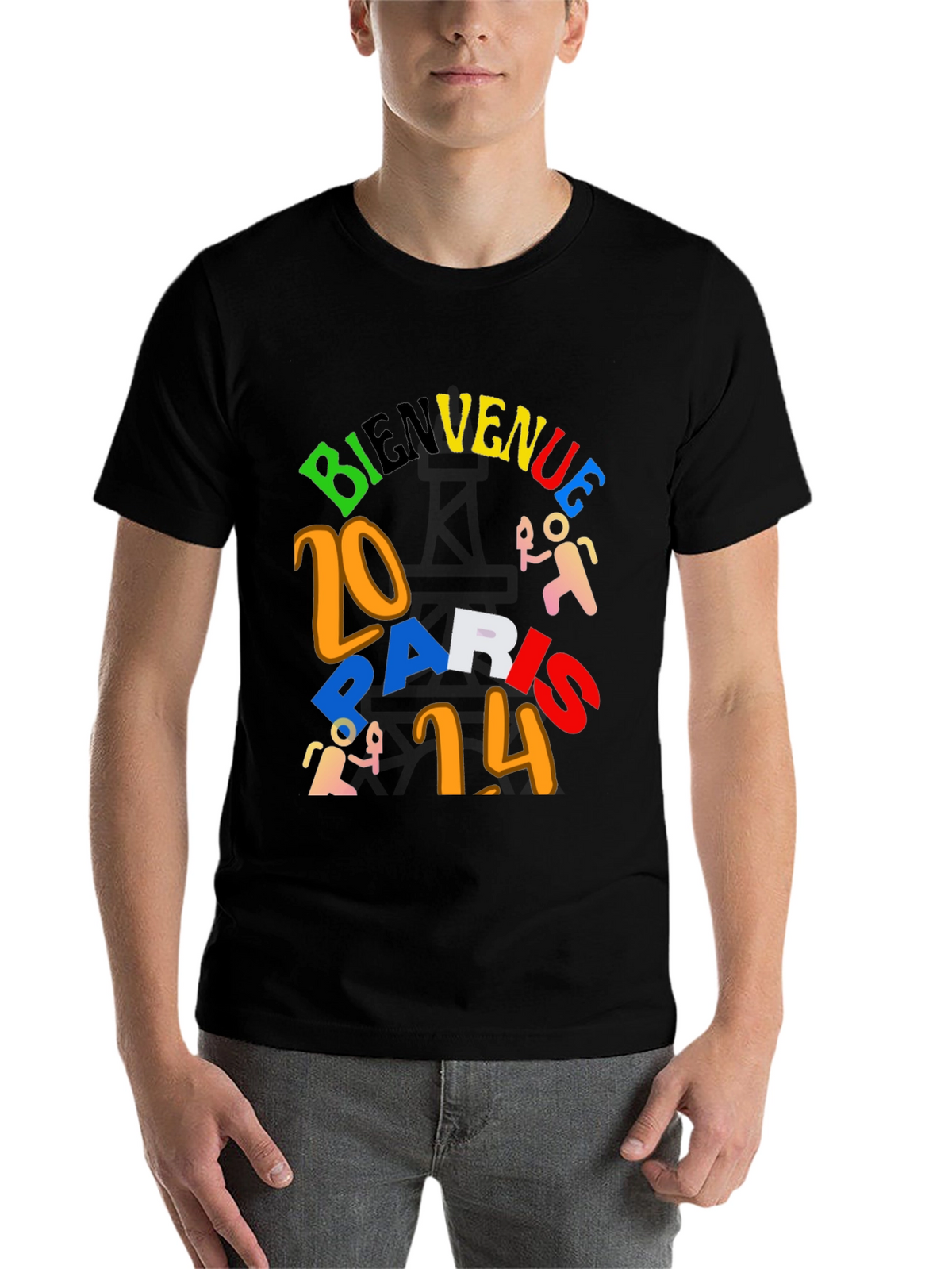 Bienvenue Paris 2014 Graphic T-Shirt