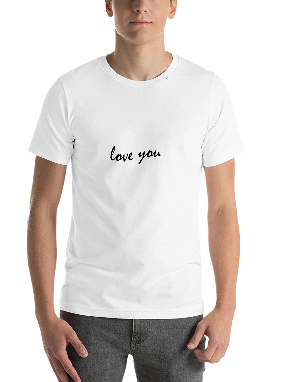 Love You Black T-Shirt