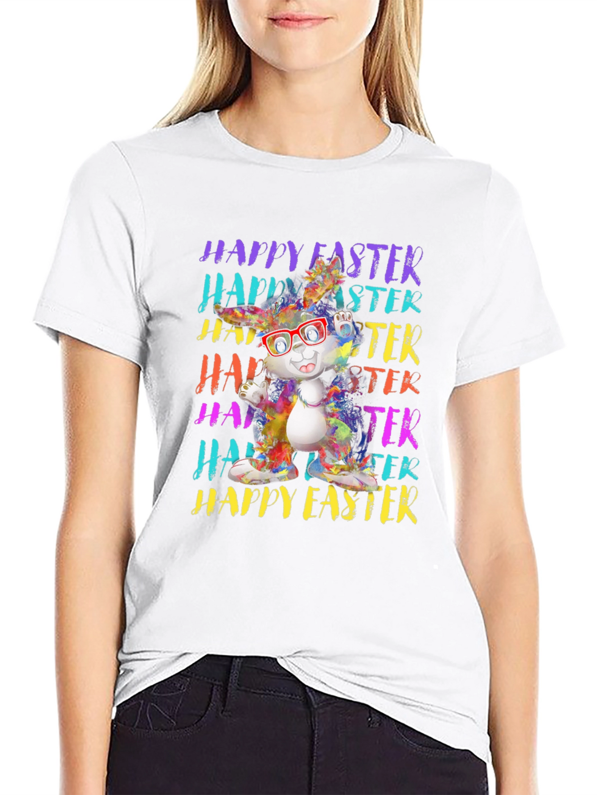 Happy Easter Bunny Graphic Tee