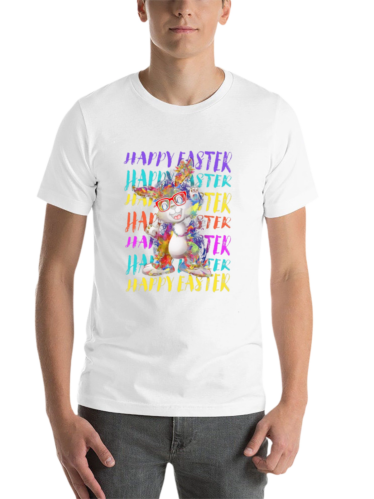 Happy Easter Bunny Graphic Tee