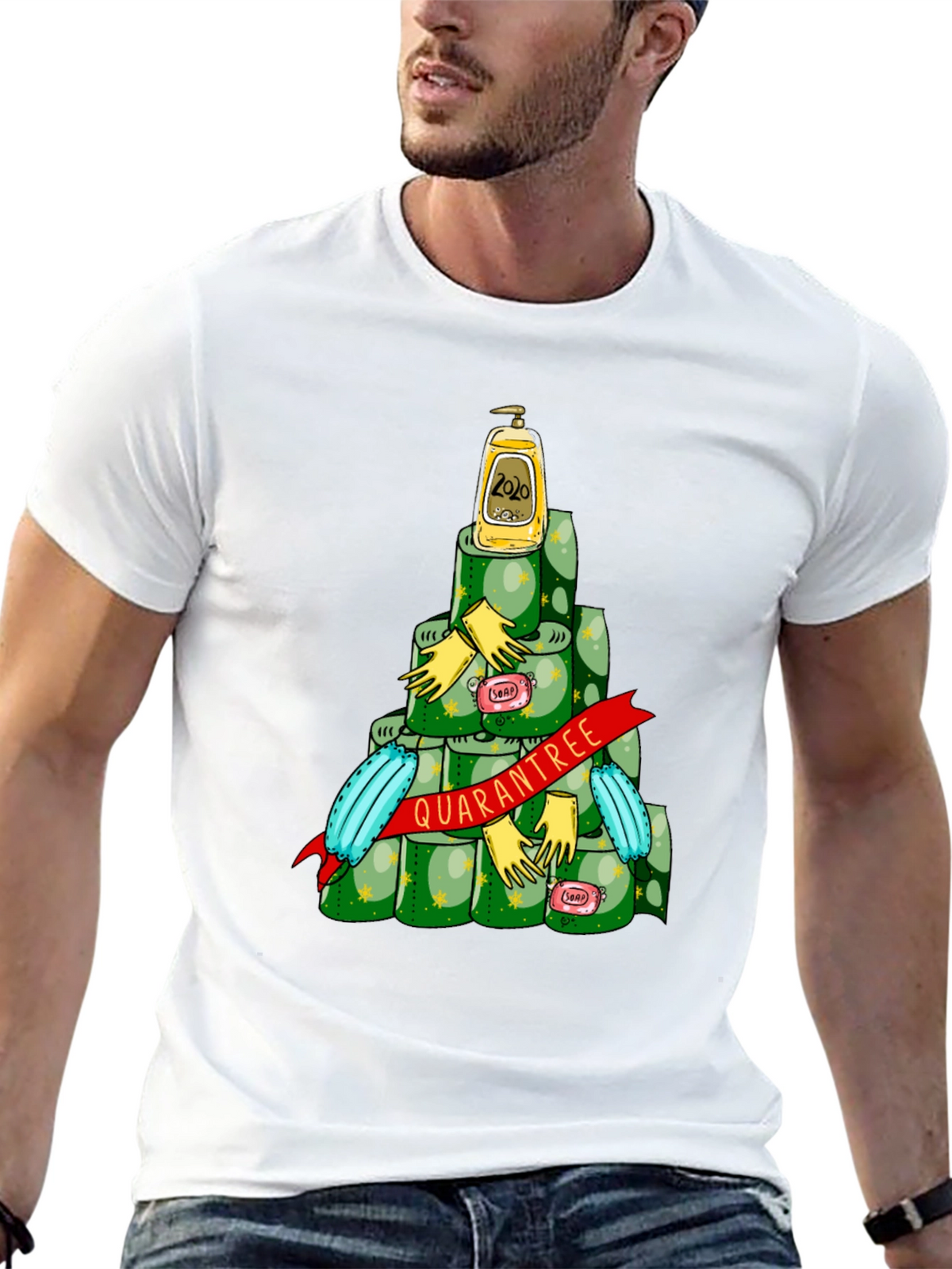 Quarantree T-Shirt - Funny Novelty Tee