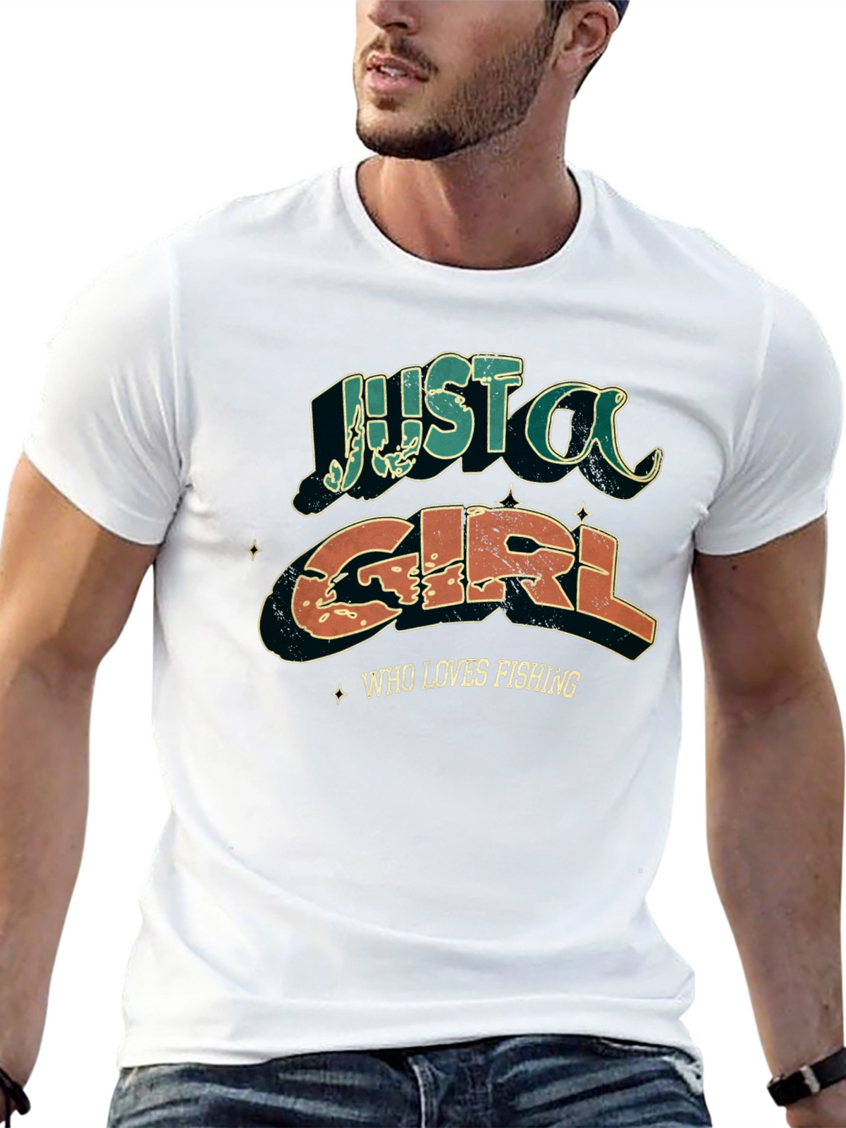 Just A Girl Who Loves Fishing T-Shirt