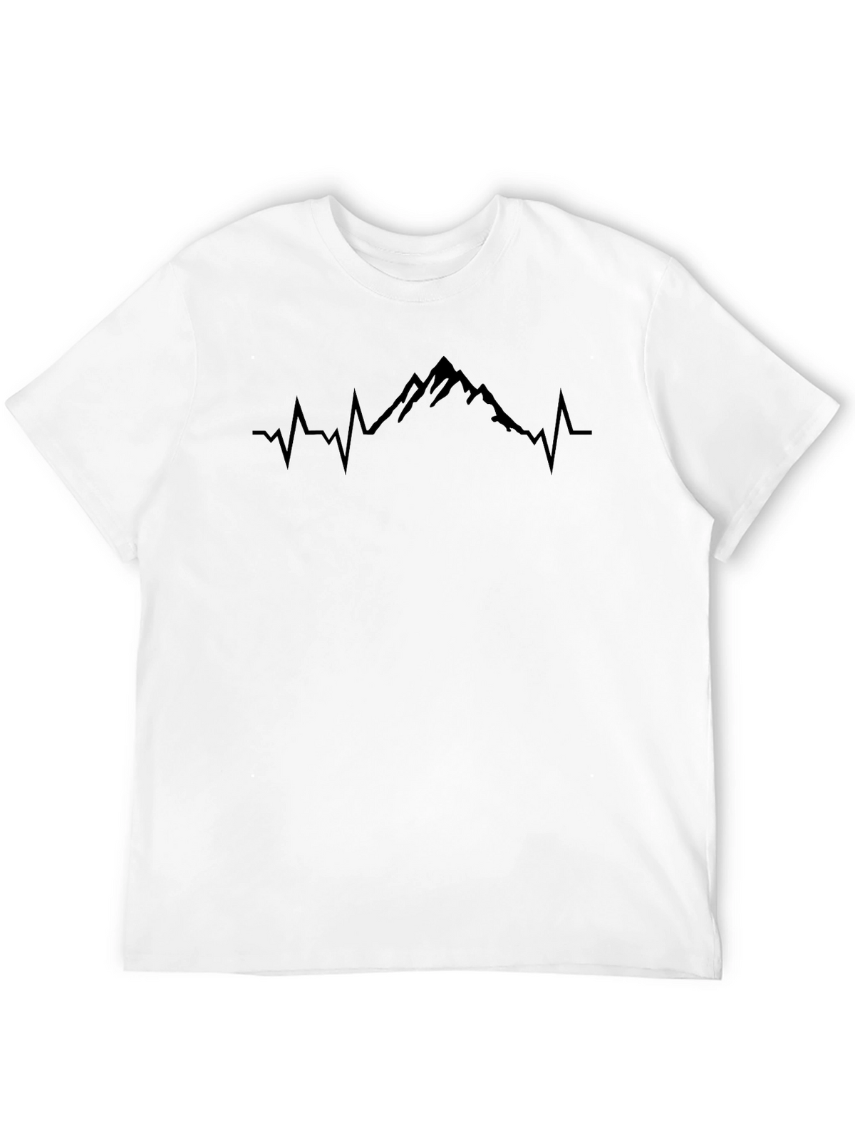 Mountain Heartbeat T-Shirt - Black