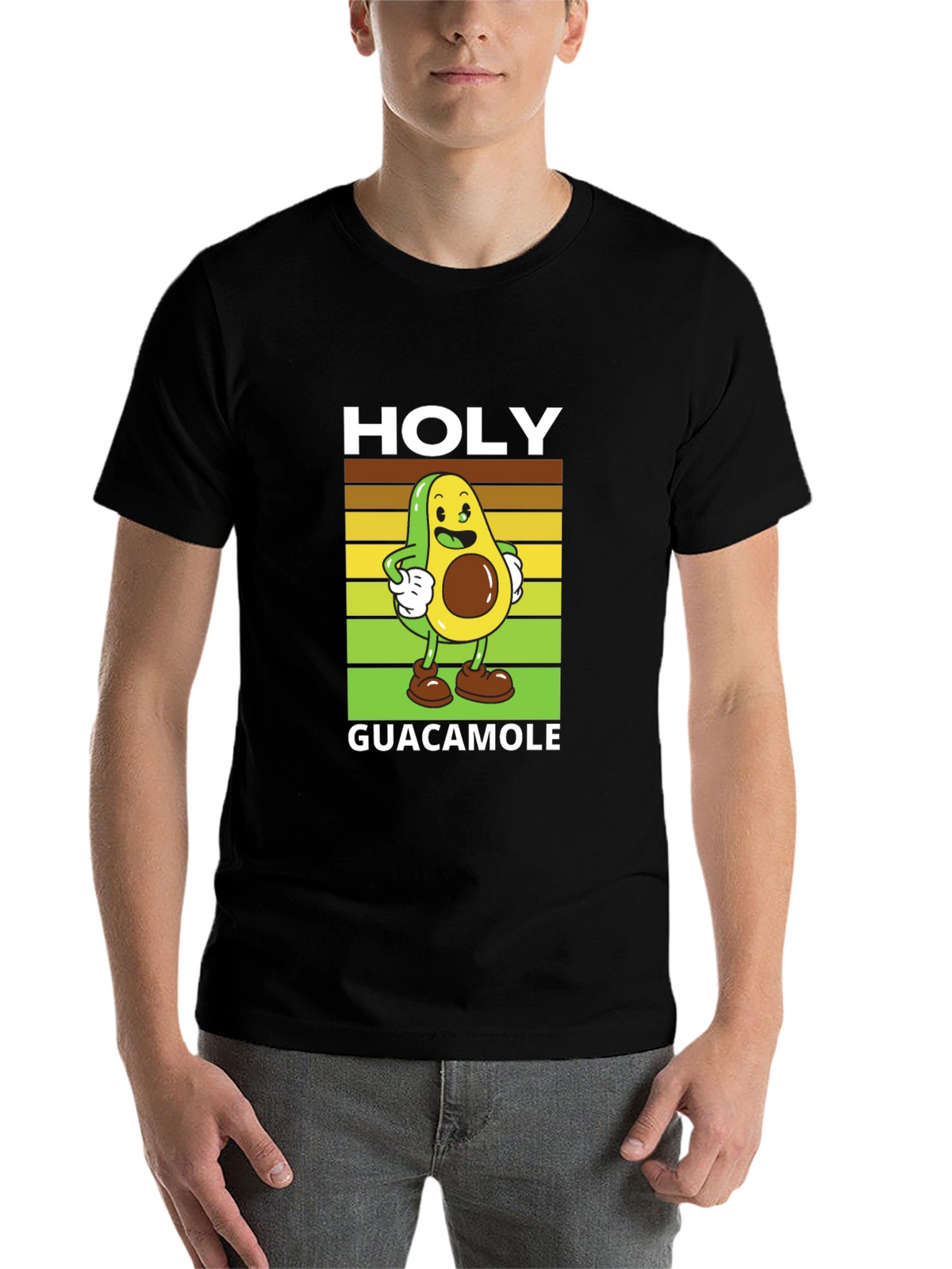 Holy Guacamole Black Graphic Tee