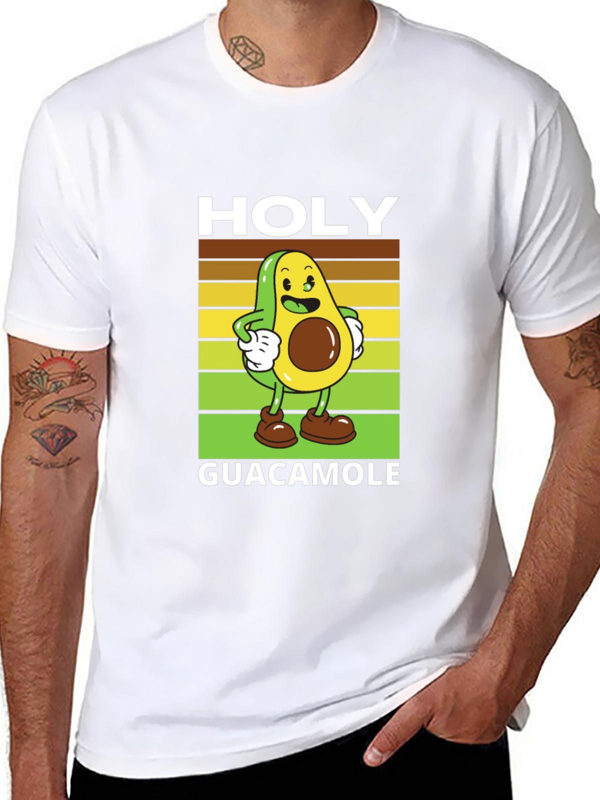 Holy Guacamole Black Graphic Tee