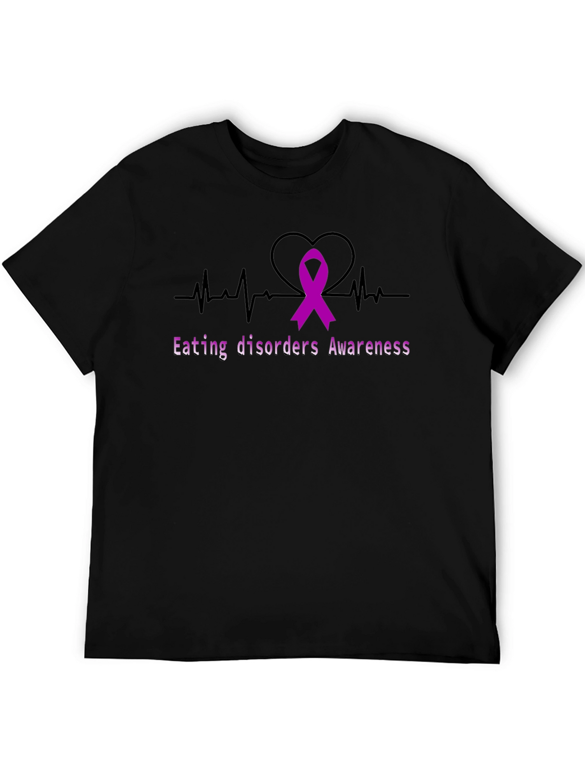 Eating Disorder Awareness Ribbon T-Shirt