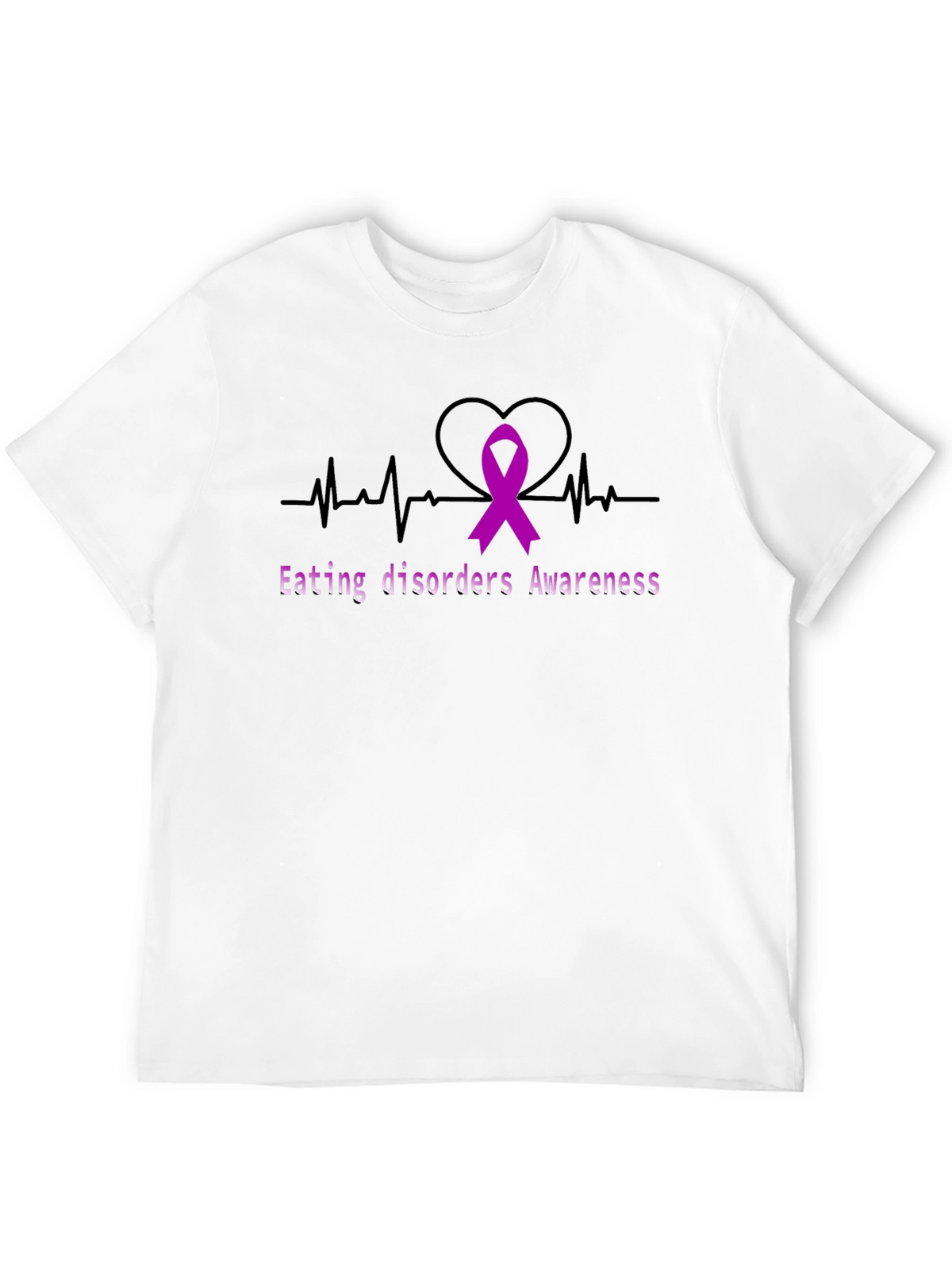 Eating Disorder Awareness Ribbon T-Shirt