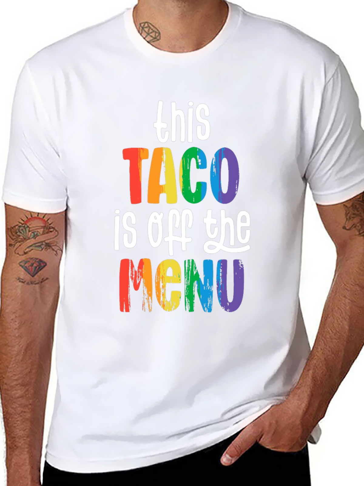 Rainbow Taco Pride T-Shirt