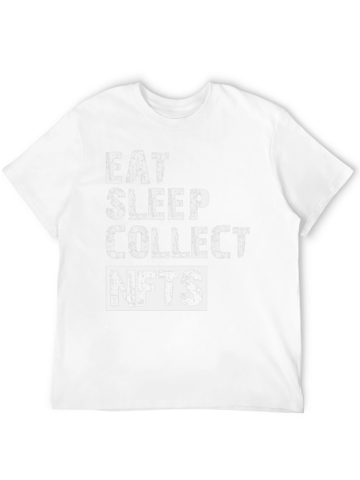 Eat Sleep Collect NFTs - Black T-Shirt