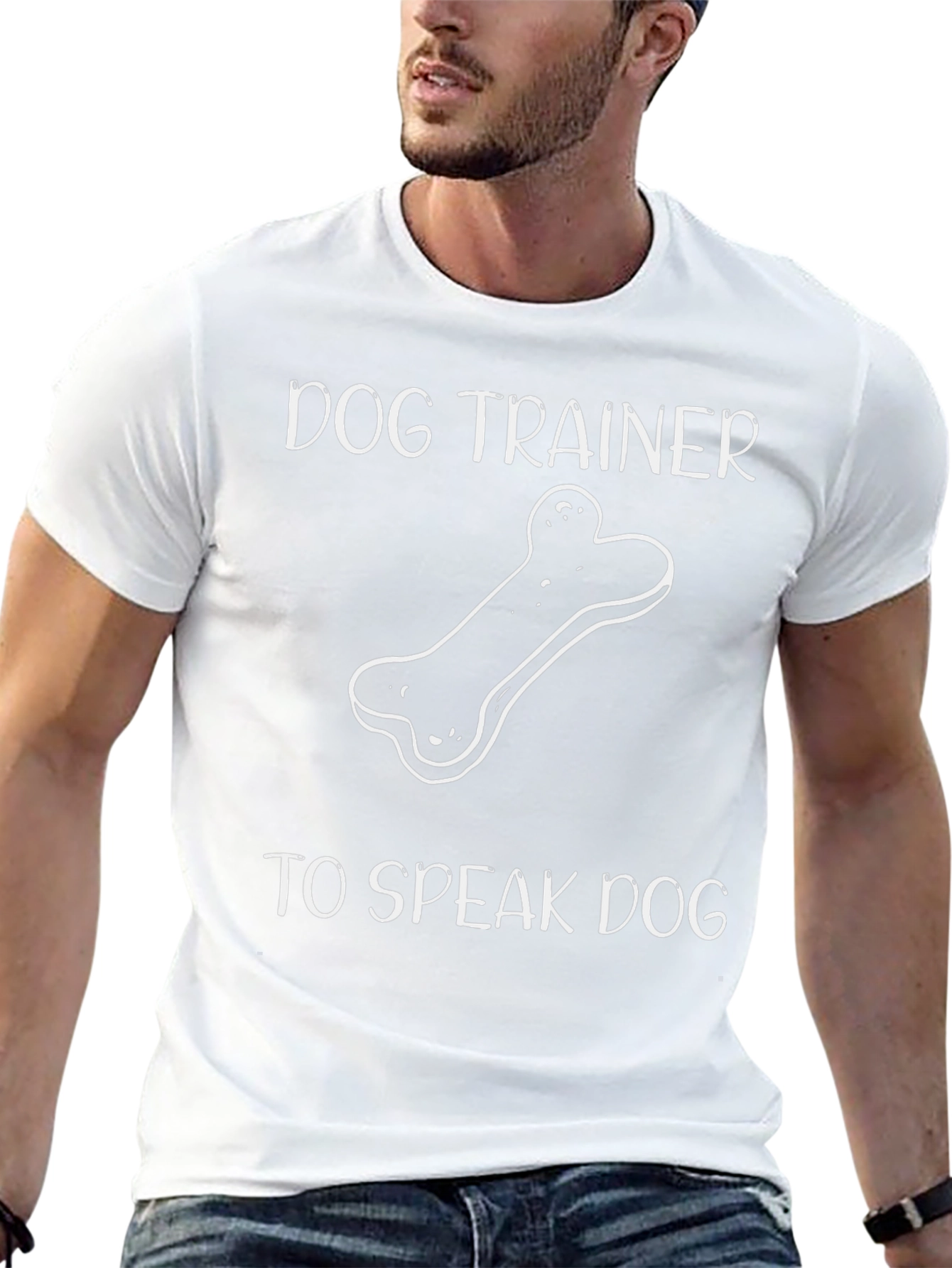 Dog Trainer T-Shirt - Speak Dog Design