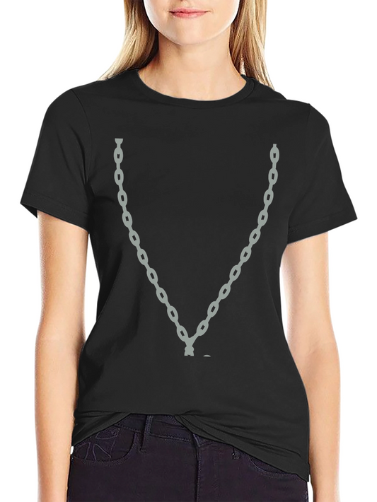 Chain Graphic Black T-Shirt