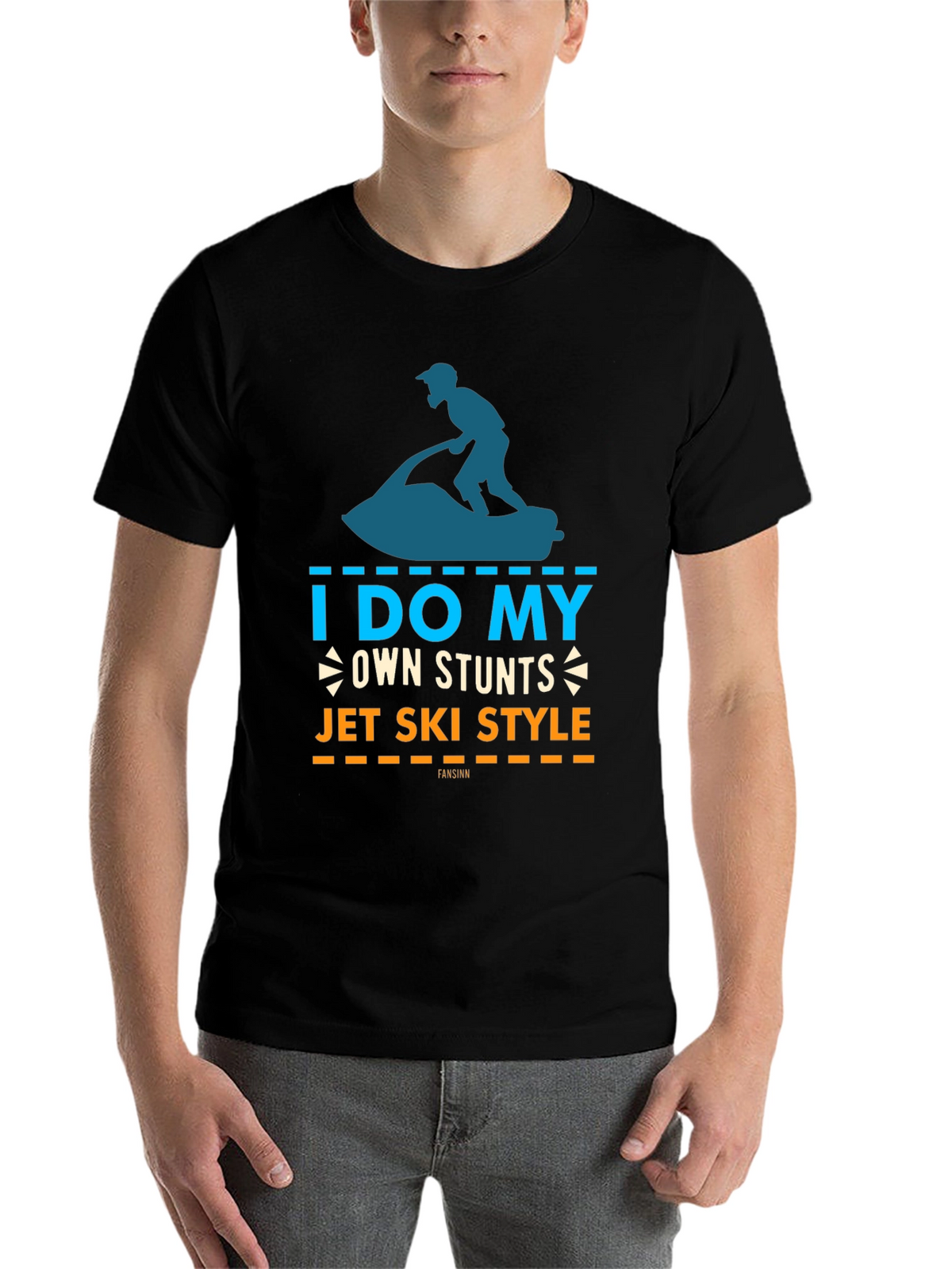 I Do My Own Stunts Jet Ski Style T-Shirt