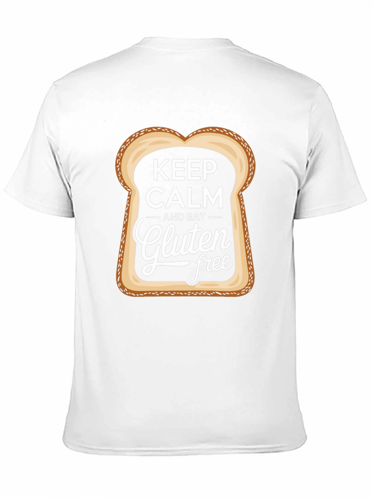 Keep Calm & Eat Gluten Free Funny T-Shirt