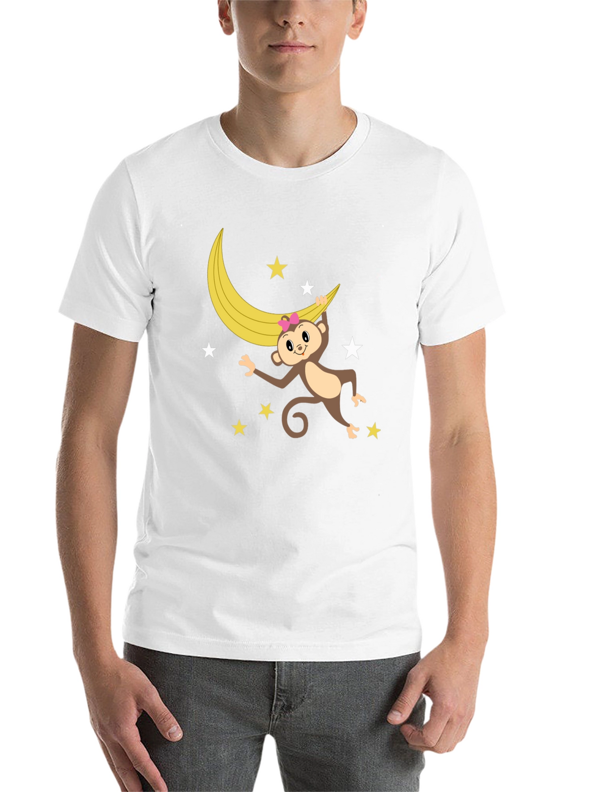Monkey & Banana Moon Graphic T-Shirt