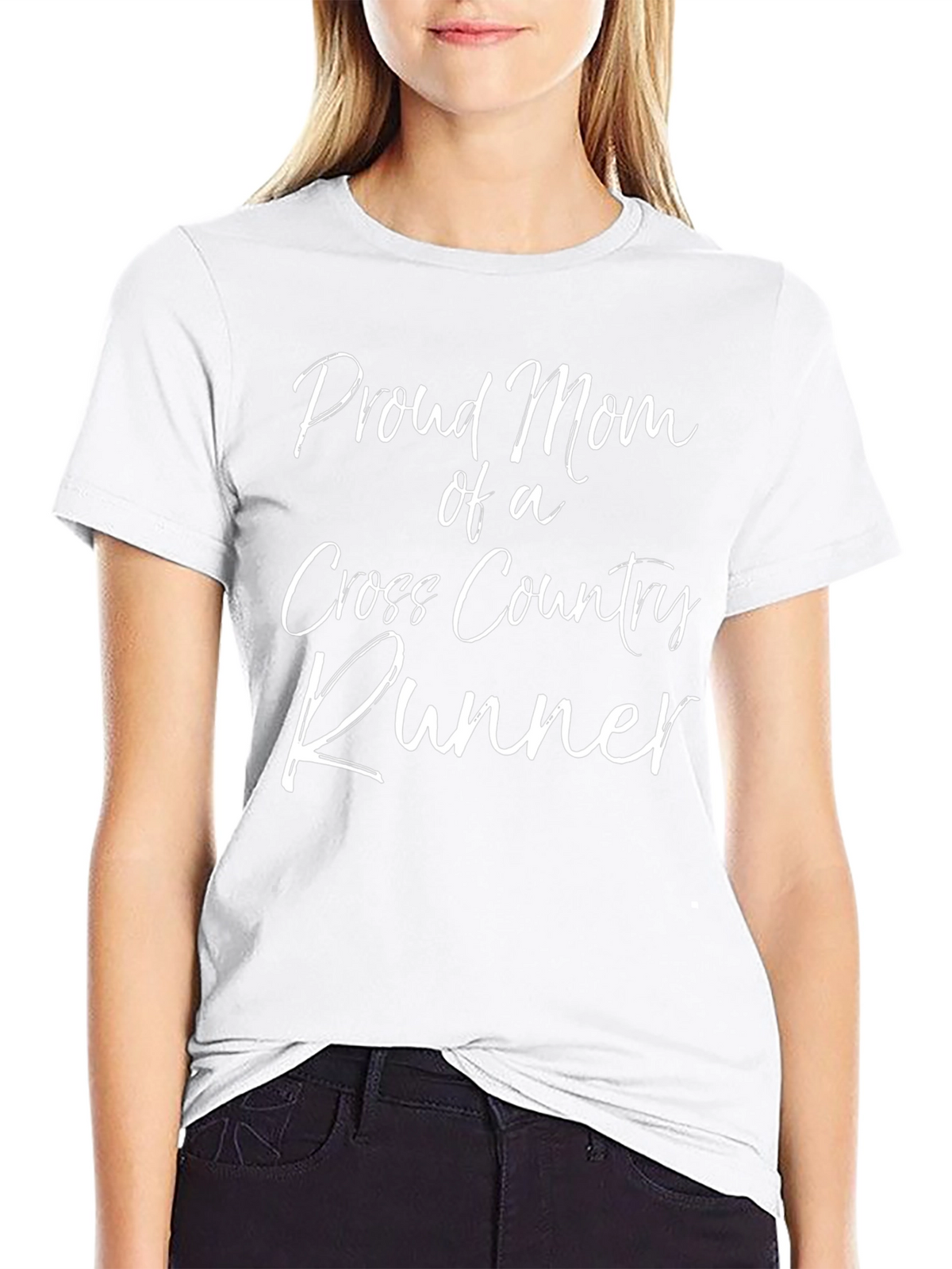 Proud Mom of a Cross Country Runner T-Shirt