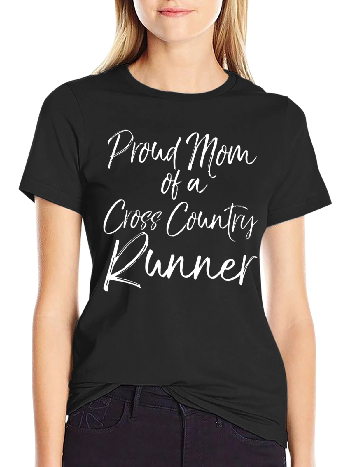 Proud Mom of a Cross Country Runner T-Shirt