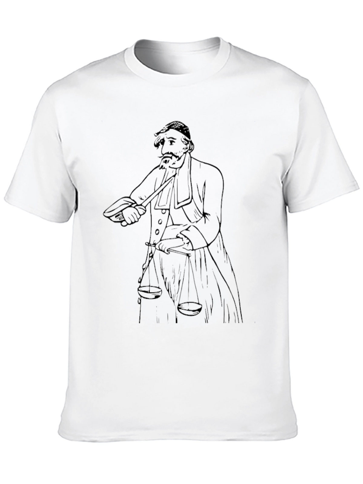 Justice Scale Graphic T-Shirt - Mens