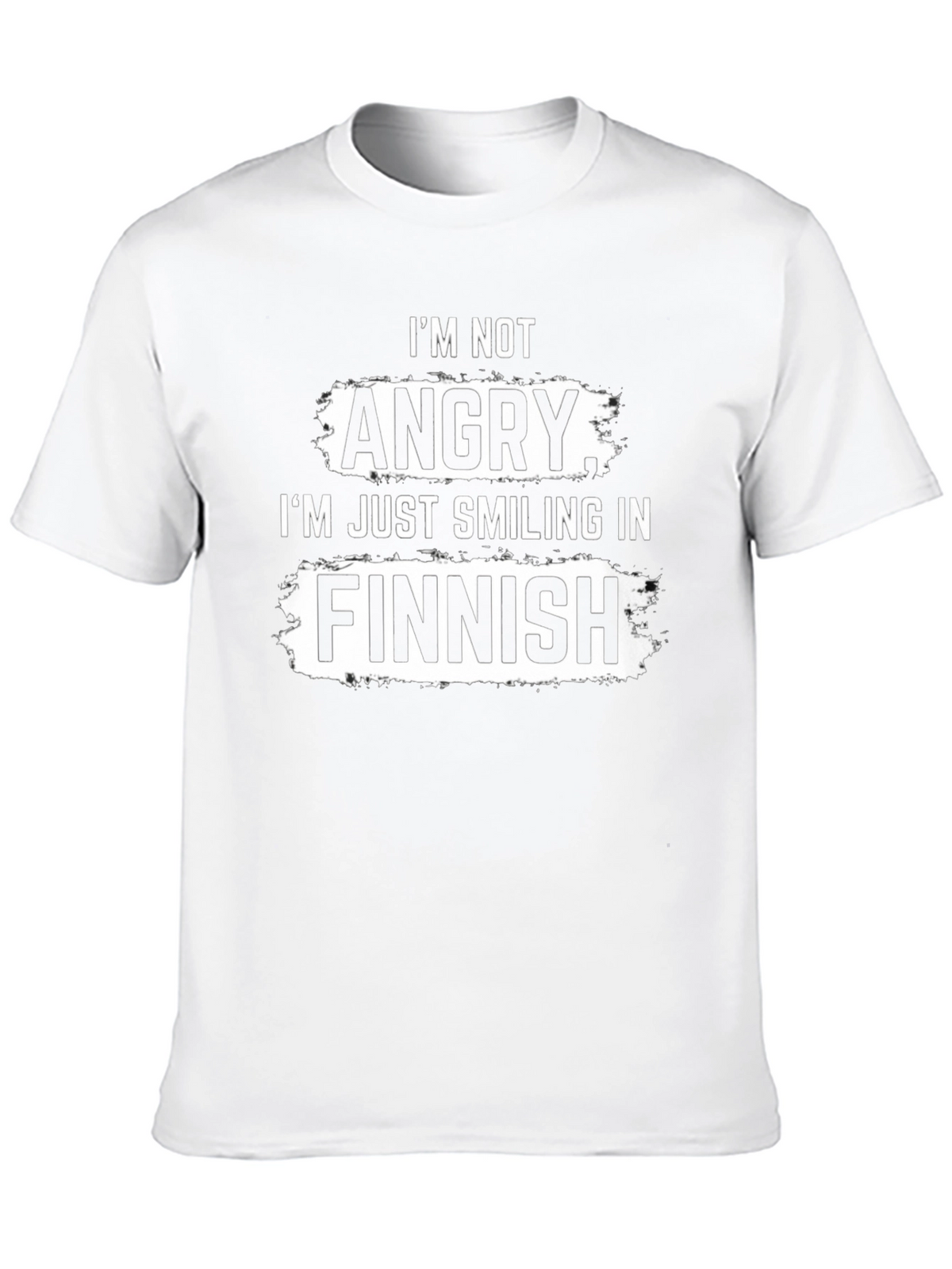 Funny Finnish Smiling T-Shirt